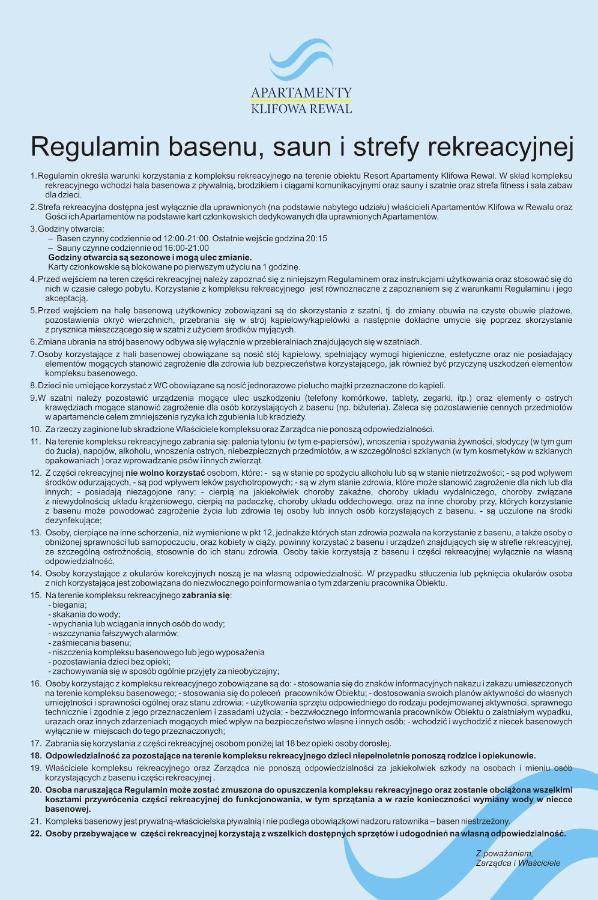 Apartament BD Premium II Klifowa Rewal Zewnętrze zdjęcie